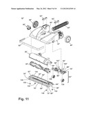 VACUUM CLEANER WITH AGITATOR HEIGHT CONTROL MECHANISM diagram and image