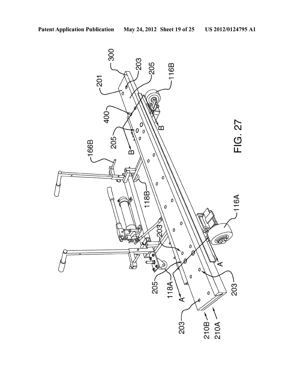 SYSTEM FOR CHANGING ICE RESURFACER BLADES - diagram, schematic, and image 20