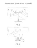 SYSTEM FOR PRODUCING COMPOSITE BEAMS AND FLOOR STRUCTURES OF BUILDINGS BY     MEANS OF BENT SECTIONS MADE OF STEEL AND ANOTHER MATERIAL ATTACHED BY     MEANS OF CONNECTORS FORMED IN THE SECTION MADE OF STEEL diagram and image