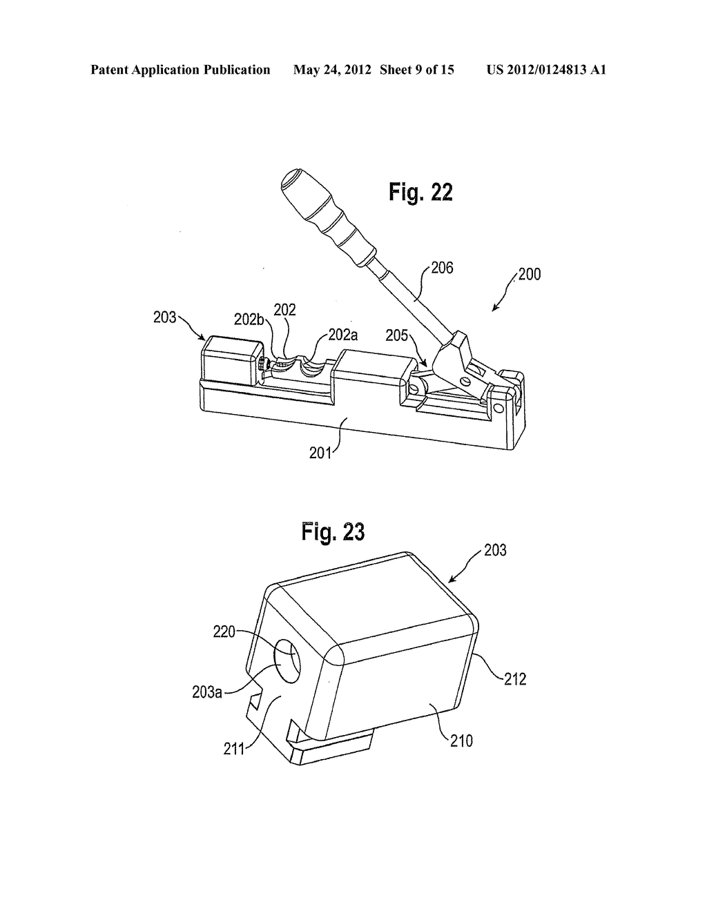 METHOD AND TOOL FOR ASSEMBLING A BONE ANCHORING DEVICE - diagram, schematic, and image 10