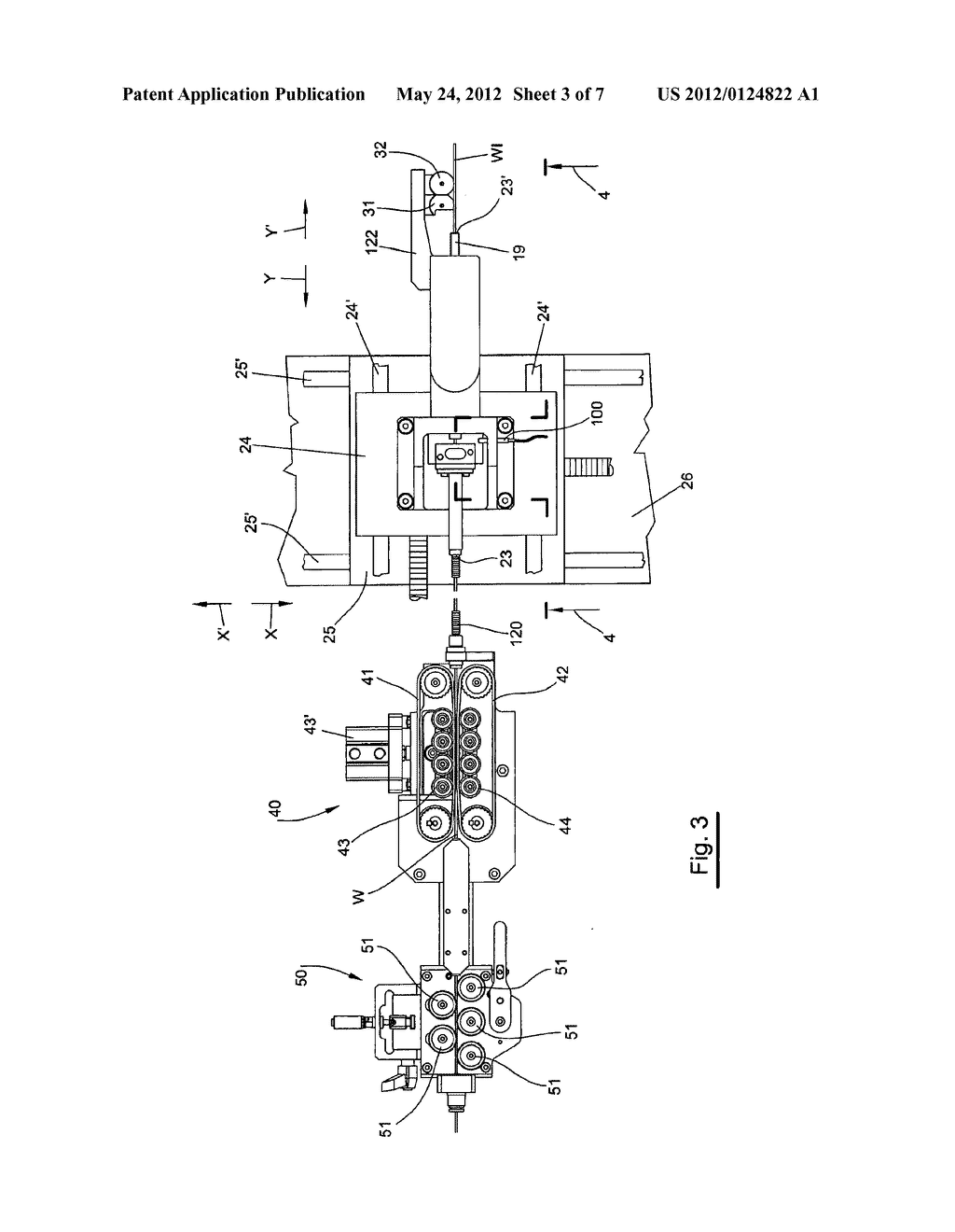 APPARATUS AND METHOD FOR WINDING SUPPORTS FOR COILS AND SINGLE POLES OF     CORES FOR DYNAMOELECTRIC MACHINES - diagram, schematic, and image 04