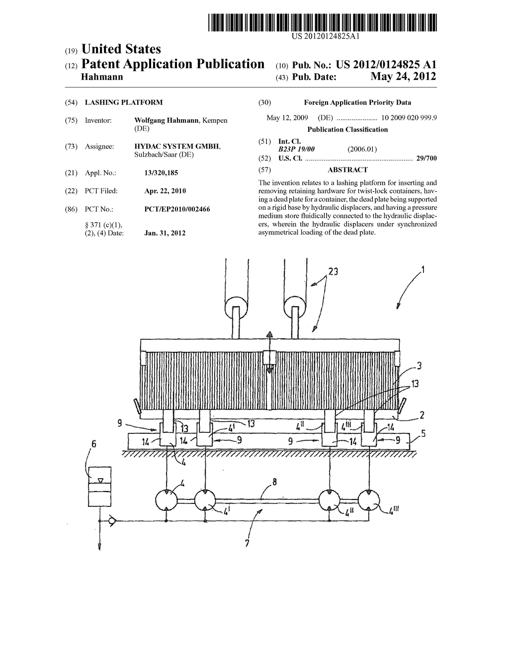 Lashing Platform - diagram, schematic, and image 01