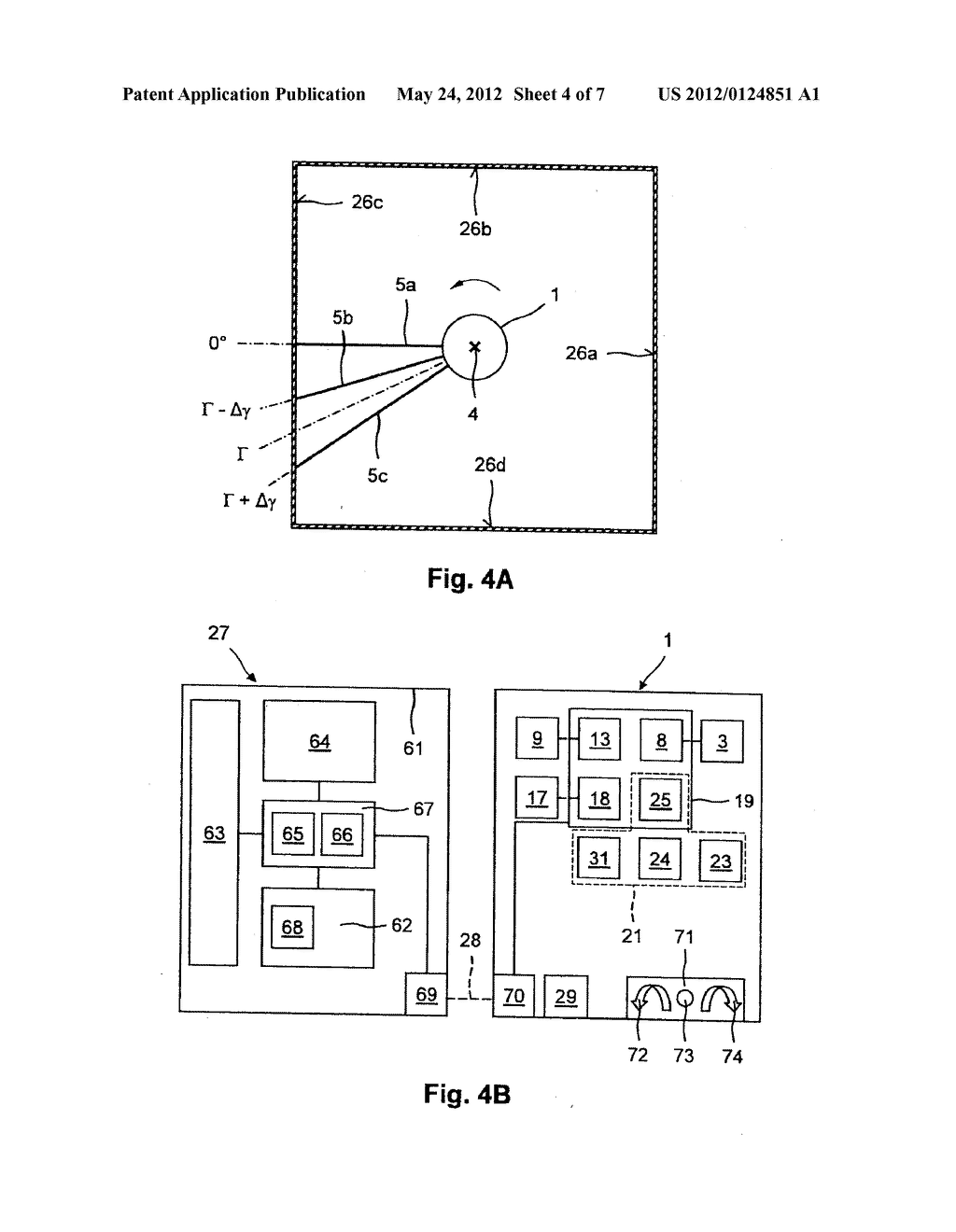 Rotating Laser Device Having an Inclined Laser Plane and a Method for     Aligning a Rotating Laser Device - diagram, schematic, and image 05