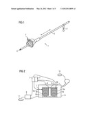 METHOD FOR REDUCING THE MOISTURE OF AN INSULATION-COATED WINDING AND A     SPRAYING DEVICE FOR REDUCING MOISTURE diagram and image