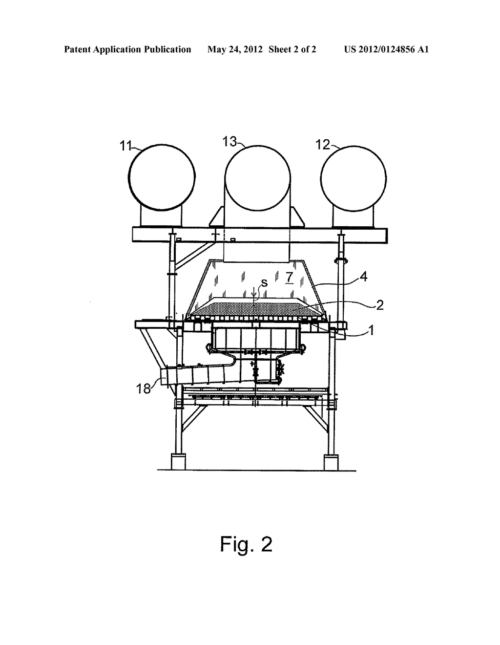 METHOD AND STRAND SINTERING EQUIPMENT FOR CONTINUOUS SINTERING OF     PELLETIZED MINERAL MATERIAL - diagram, schematic, and image 03