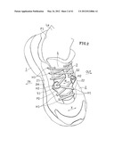 SHOE HAVING LACE FITTING STRUCTURE diagram and image