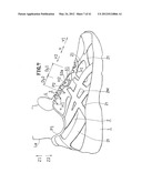 SHOE HAVING LACE FITTING STRUCTURE diagram and image