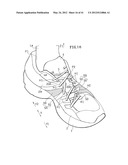 SHOE HAVING LACE FITTING STRUCTURE diagram and image