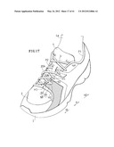 SHOE HAVING LACE FITTING STRUCTURE diagram and image