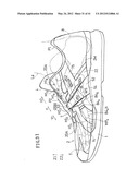 SHOE HAVING LACE FITTING STRUCTURE diagram and image