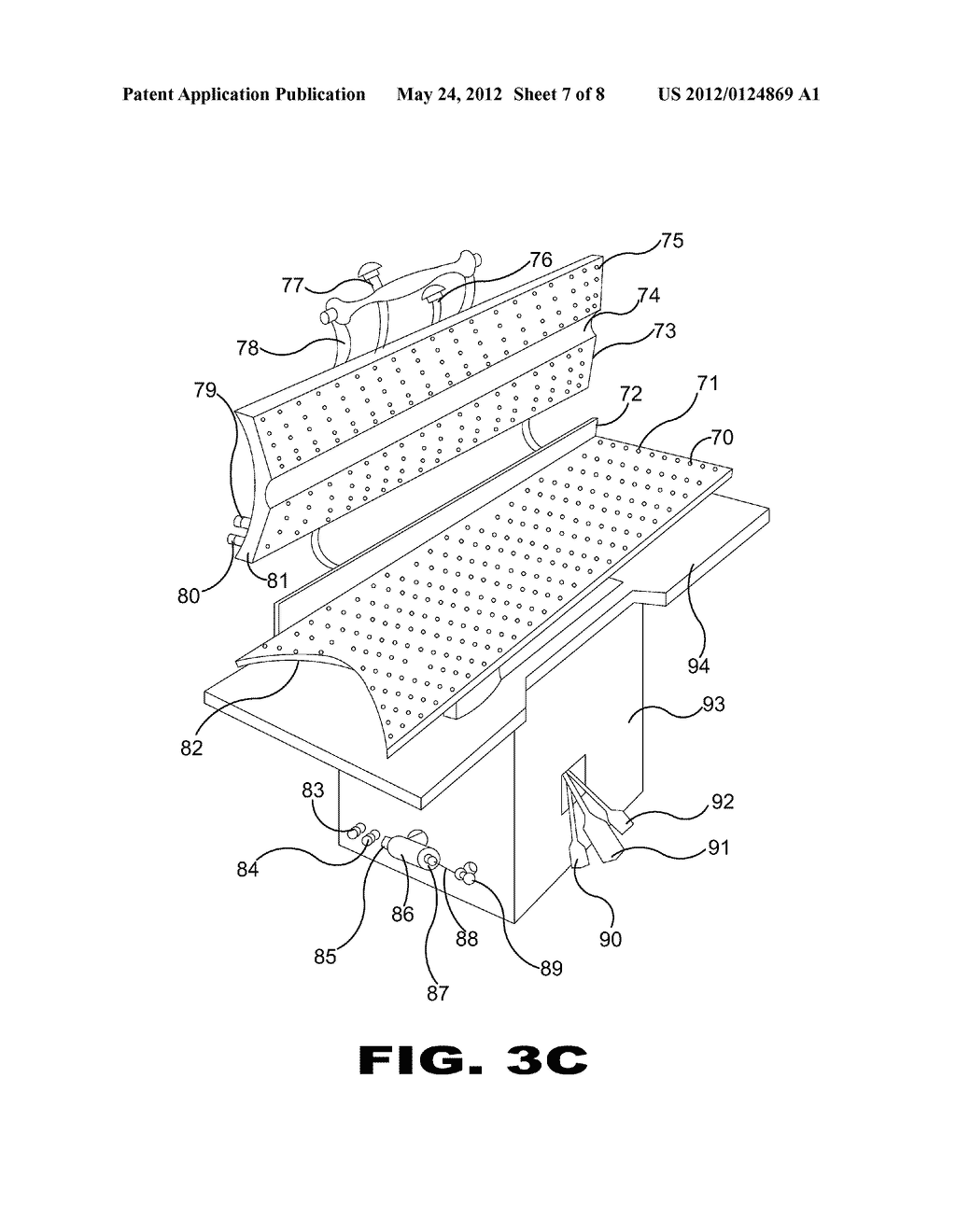 Pants Pressing Machine with Laser Assisted Alignment - diagram, schematic, and image 08