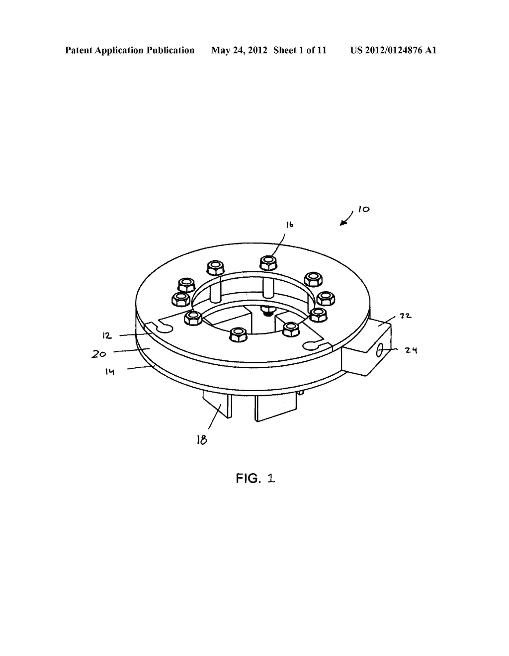 ROTATABLE BANNER SUPPORT ASSEMBLY - diagram, schematic, and image 02