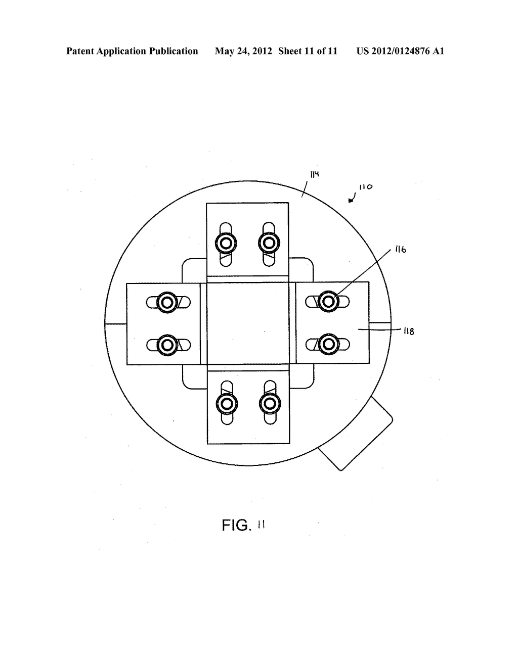 ROTATABLE BANNER SUPPORT ASSEMBLY - diagram, schematic, and image 12