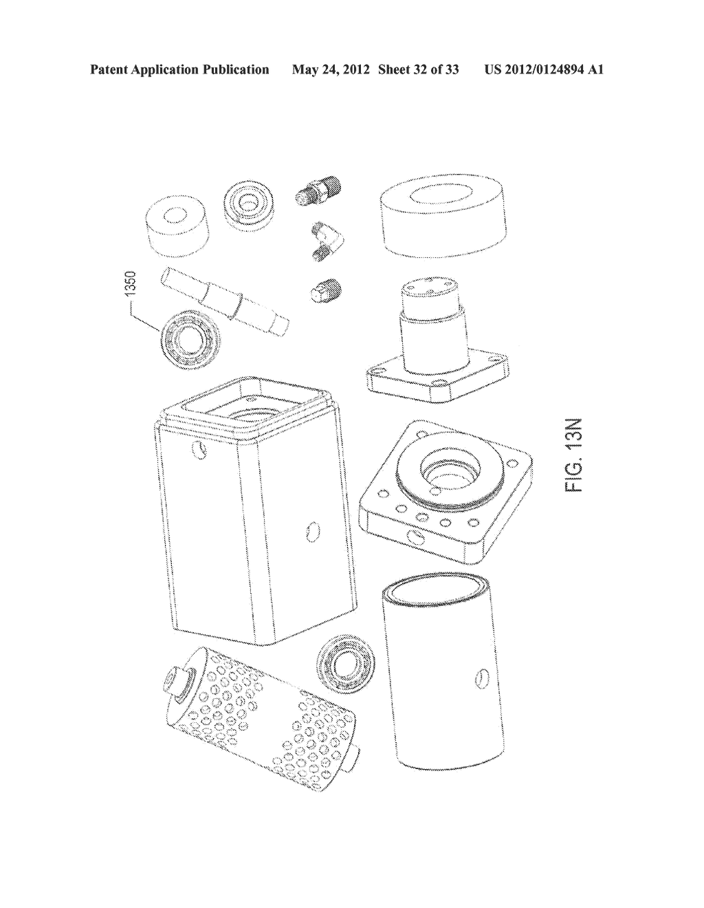 ENCLOSED ROTOR-BASED CAVITATIONAL AND CATALYTIC FLOW-THROUGH REACTION     CHAMBER - diagram, schematic, and image 33