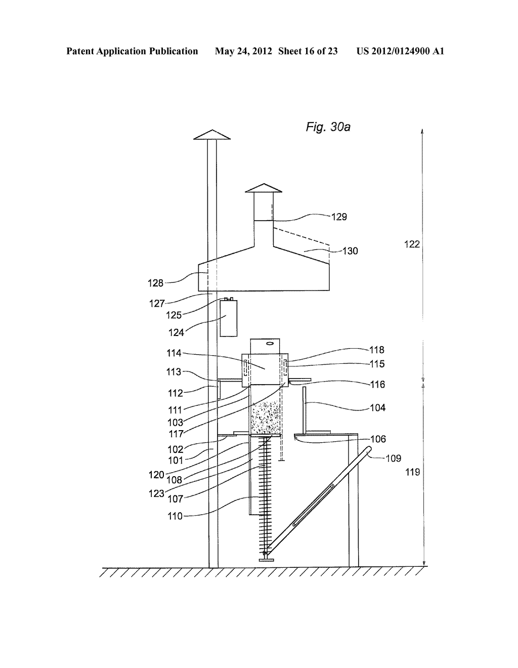 Single-Use Cassette and Cassette-Stove and a Method Therewith for Small     Scale Combustion of Fire Wood - diagram, schematic, and image 17