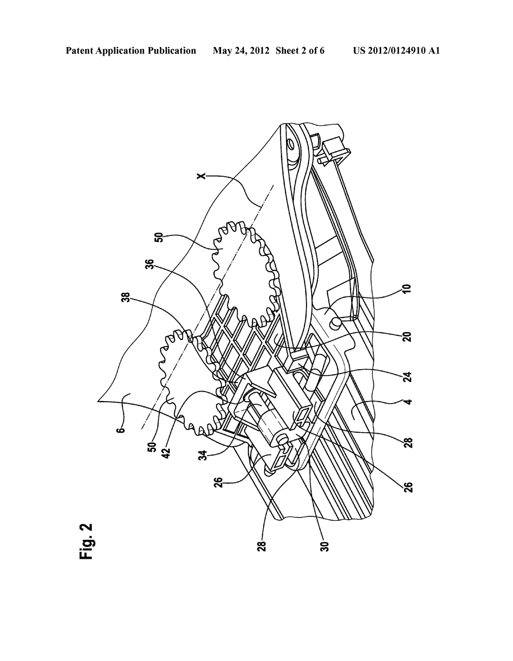 ADJUSTABLE SLIDER FOR A WINDOW REGULATOR SYSTEM, AND VEHICLE STRUCTURE     WITH A WINDOW REGULATOR - diagram, schematic, and image 03