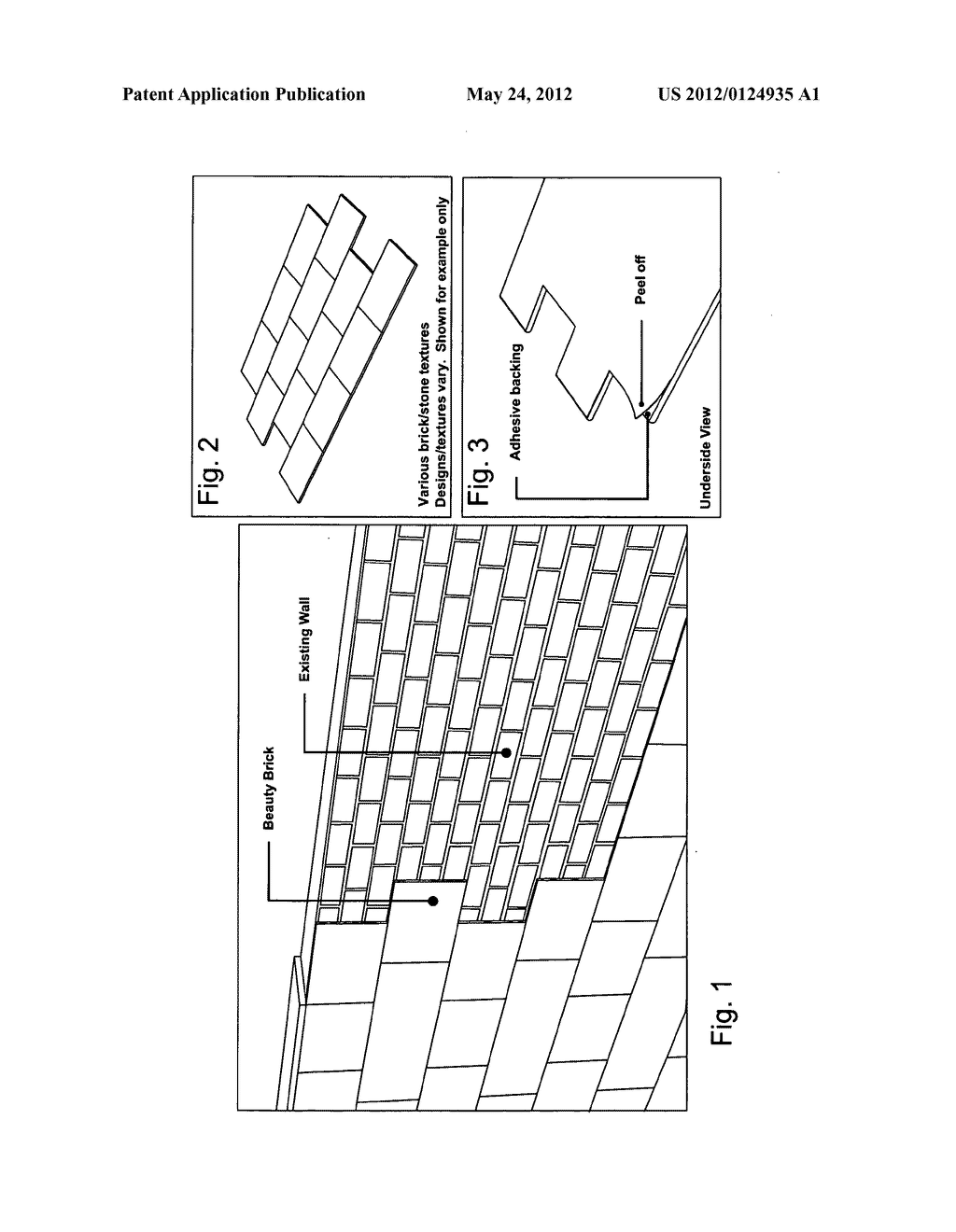 Beauty brick faux brick facade - diagram, schematic, and image 02