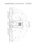 REPLACEABLE WET-SET TACTILE WARNING SURFACE UNIT AND METHOD OF     INSTALLATION AND REPLACEMENT diagram and image