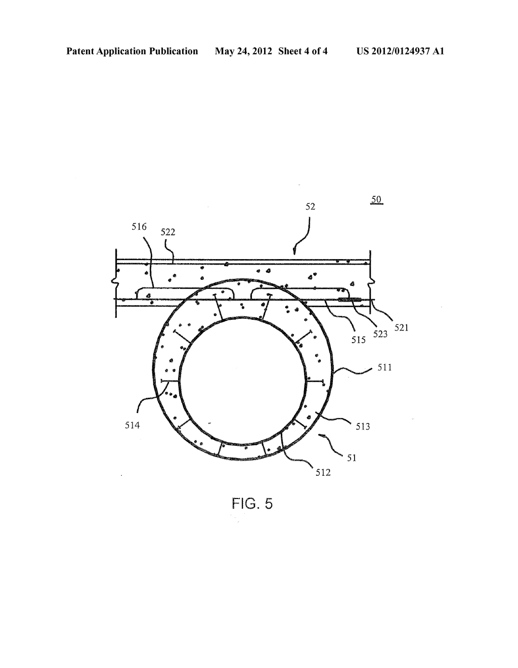 HYBRID FRP-CONCRETE-STEEL DOUBLE-SKIN TUBULAR BEAMS AND HYBRID DSTB/SLAB     UNITS USING THE BEAMS - diagram, schematic, and image 05