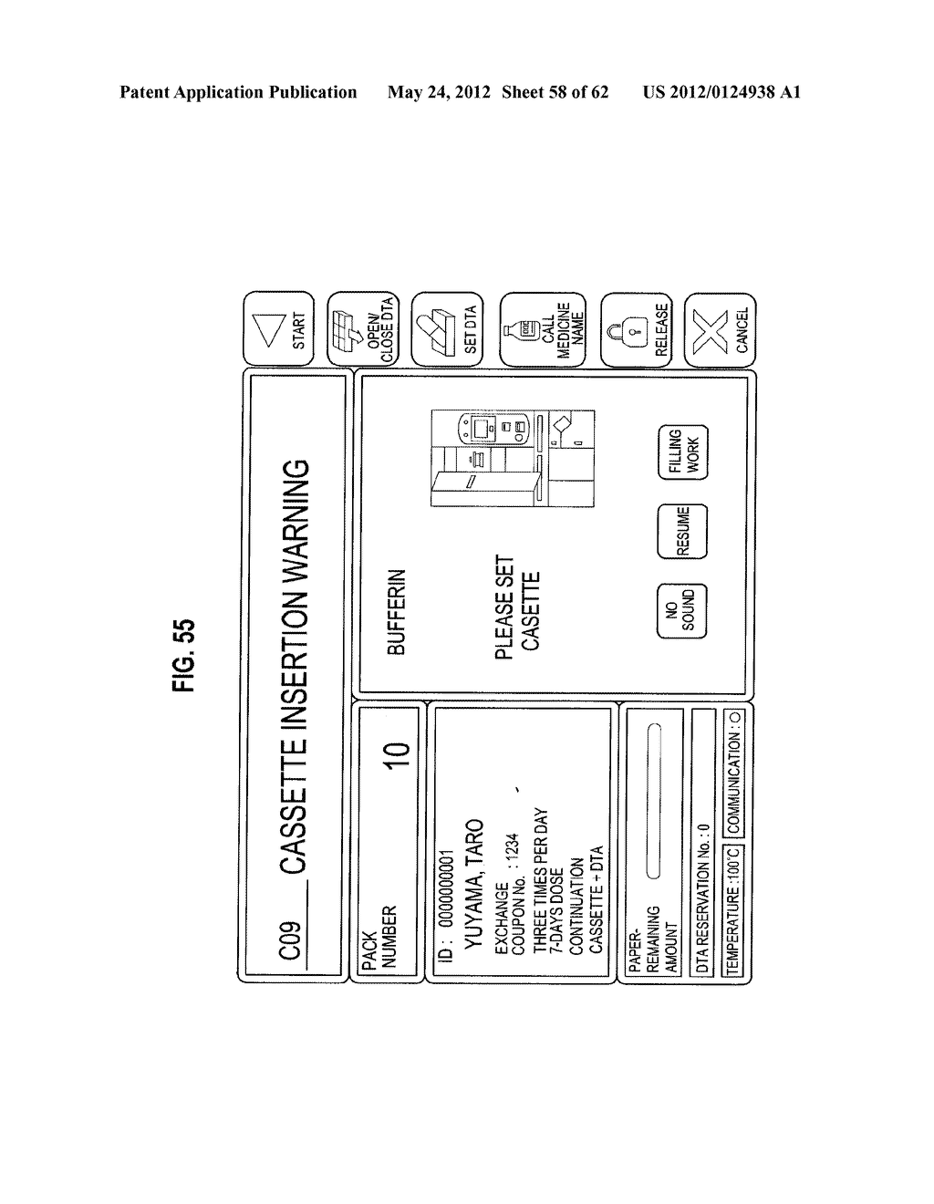 MEDICINE DISPENSING SYSTEM AND MEDICINE DISPENSING DEVICE - diagram, schematic, and image 59