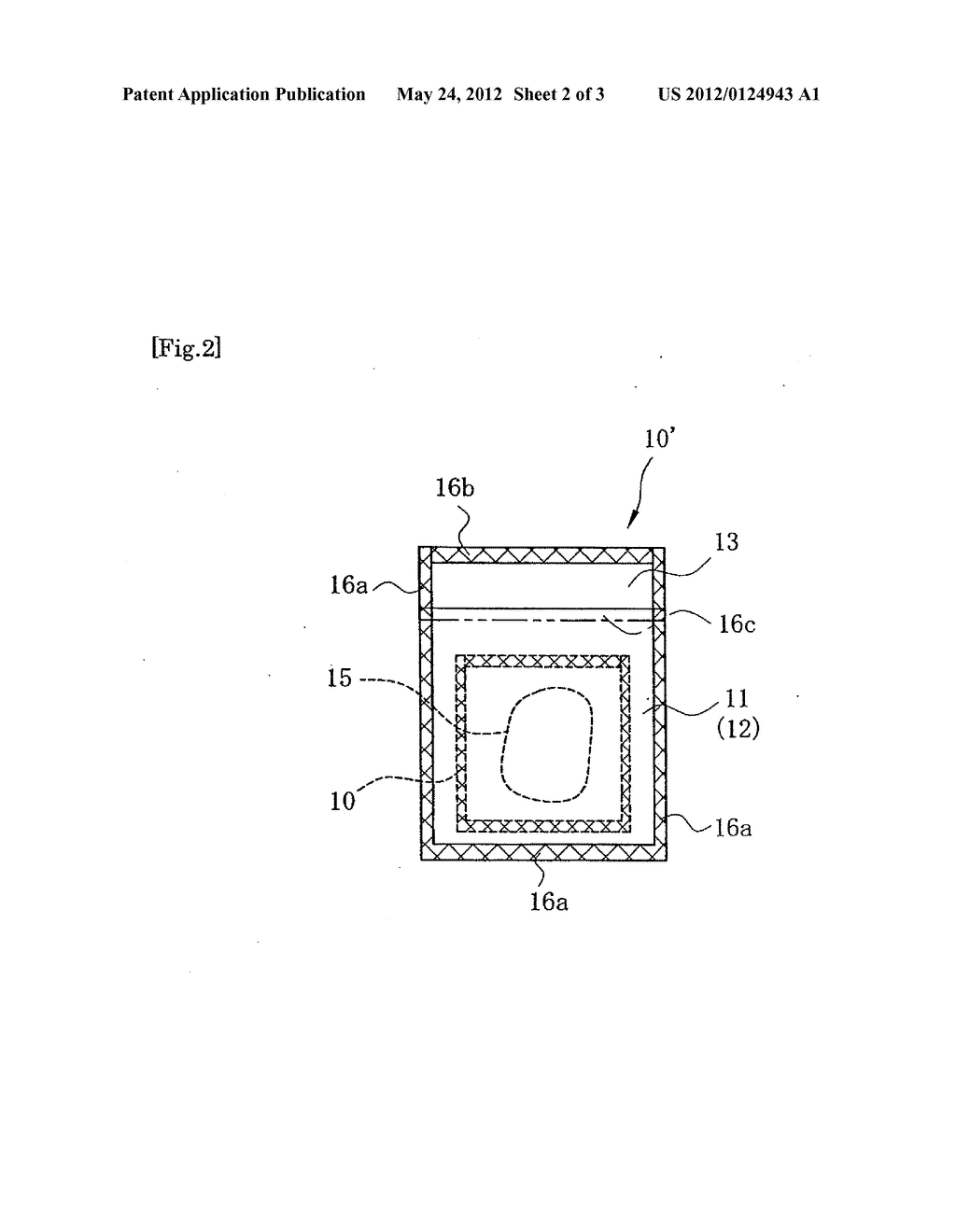 PACKAGING BAG FOR MEDICAL SUPPLIES, PACKAGING BAG CONTAINING MEDICAL     SUPPLIES, AND METHOD FOR PACKAGING MEDICAL SUPPLIES - diagram, schematic, and image 03