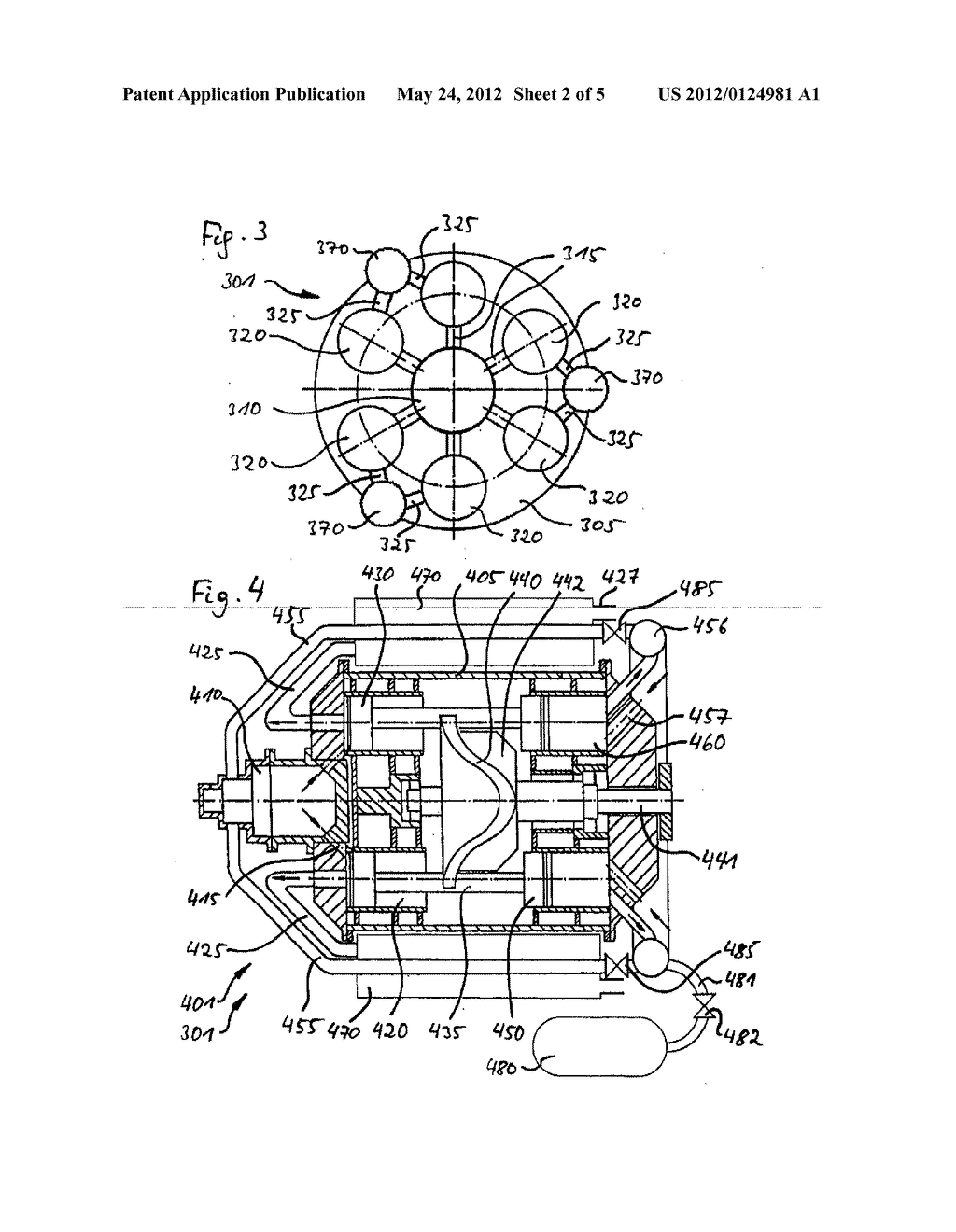 AXIAL-PISTON ENGINE, METHOD FOR OPERATING AN AXIAL-PISTON ENGINE, AND     METHOD FOR PRODUCING A HEAT EXCHANGER OF AN AXIAL-PISTON ENGINE - diagram, schematic, and image 03