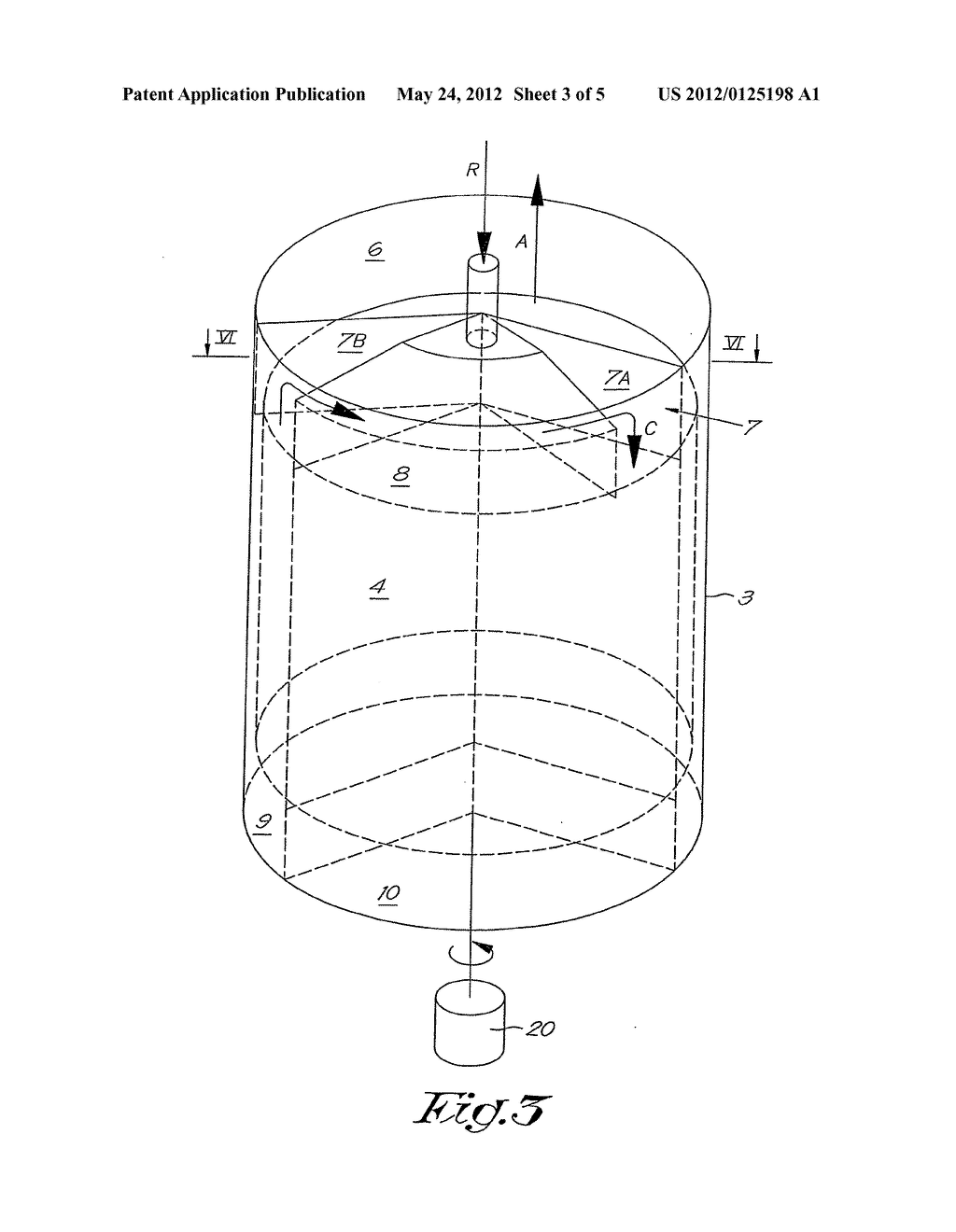 METHOD AND DEVICE FOR DRYING OF A GAS - diagram, schematic, and image 04