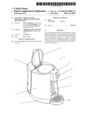 Electrical Appliance for Preparing, Storing and Dispensing Hot Beverages diagram and image