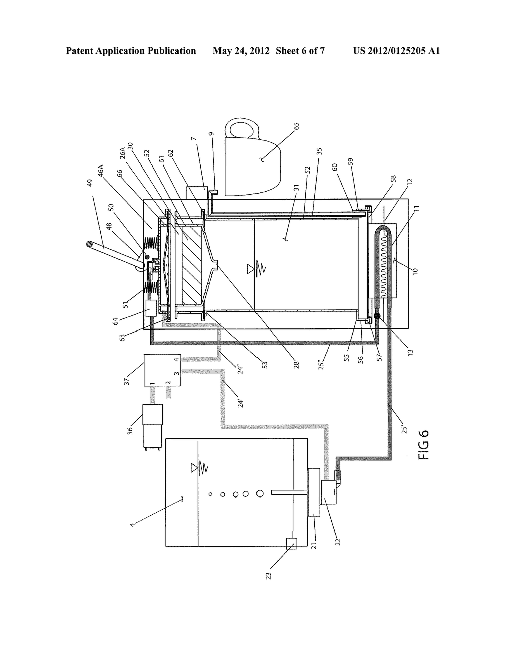 Electrical Appliance for Preparing, Storing and Dispensing Hot Beverages - diagram, schematic, and image 07