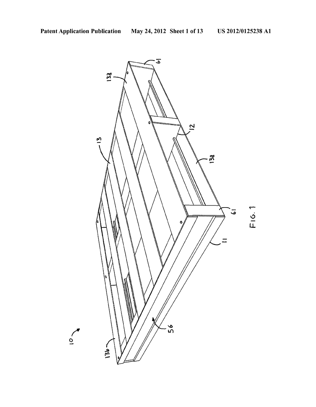 Weldless Aluminum Pallet - diagram, schematic, and image 02