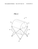 PORTABLE COLLAPSIBLE COOKING GRILL diagram and image