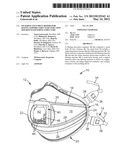 FILTERING FACE-PIECE RESPIRATOR HAVING SUPPORT STRUCTURE INJECTION MOLDED     TO FILTERING STRUCTURE diagram and image