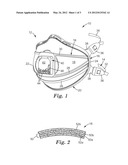FILTERING FACE-PIECE RESPIRATOR HAVING SUPPORT STRUCTURE INJECTION MOLDED     TO FILTERING STRUCTURE diagram and image