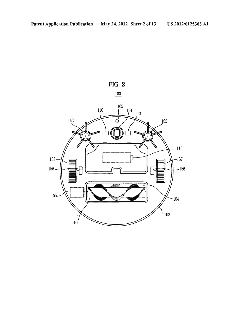 Robot cleaner and control method thereof - diagram, schematic, and image 03