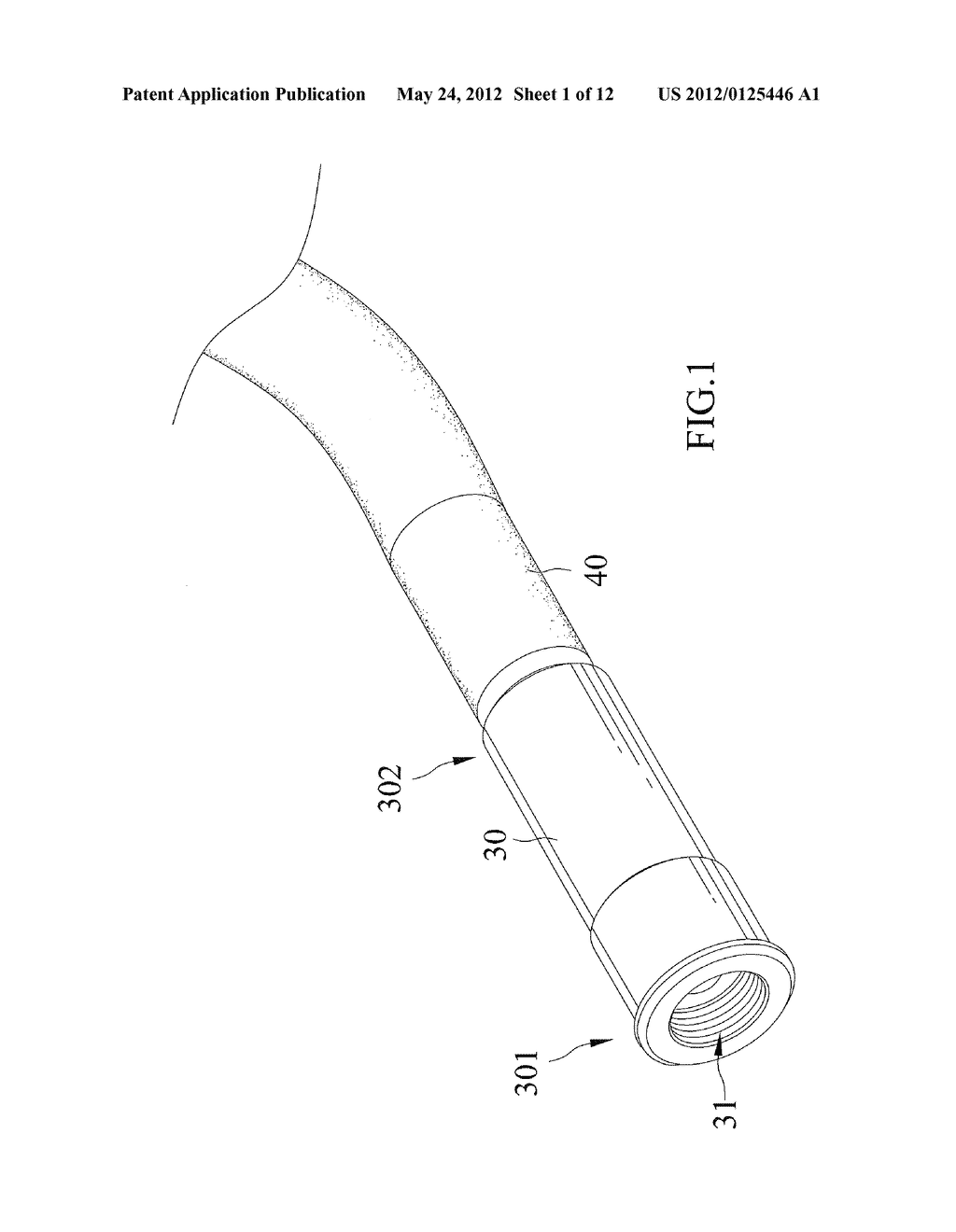 Telescopic Pump Nozzle Adapted for Engaging with Different Tire Valves for     Tire Inflation - diagram, schematic, and image 02