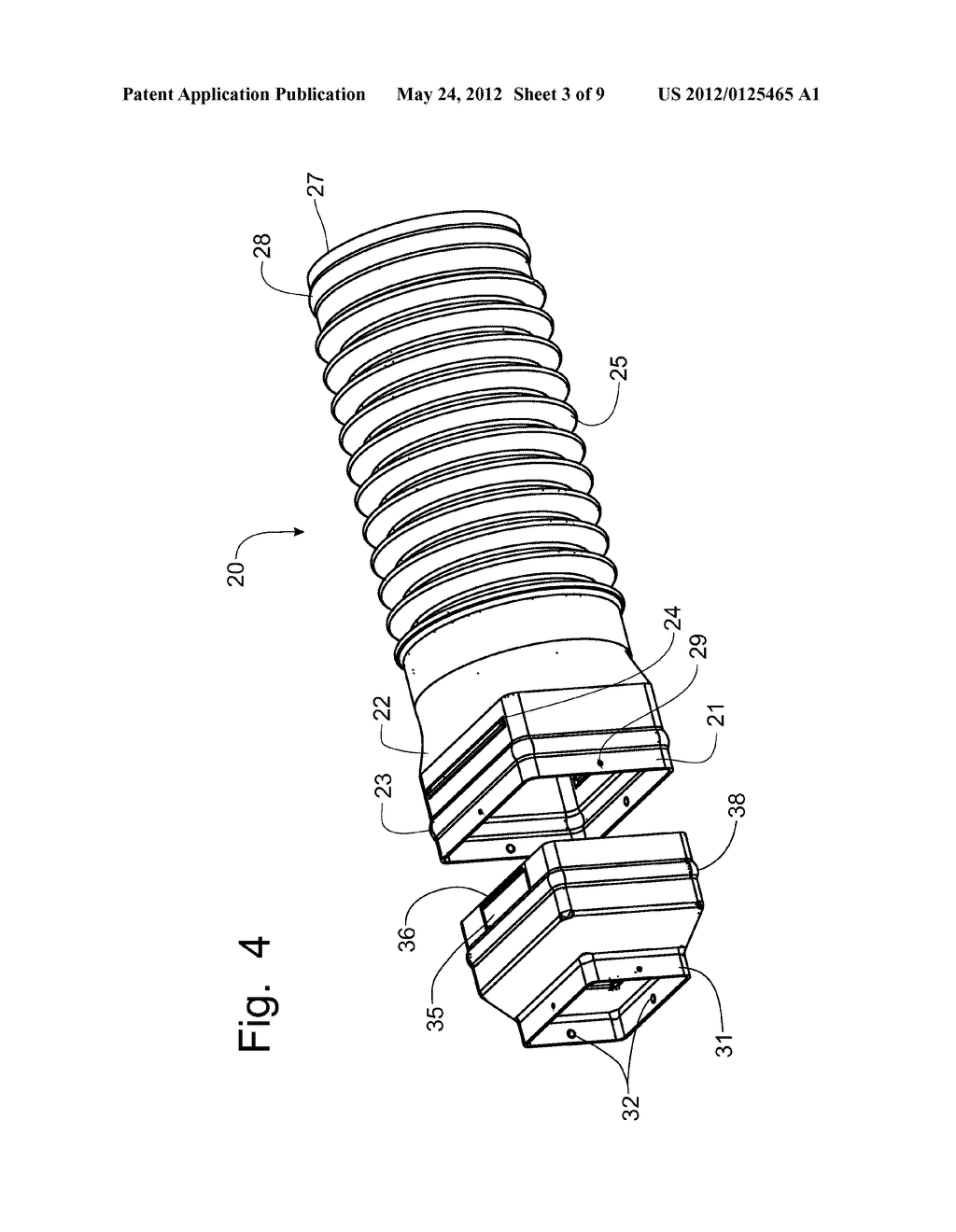 Low Profile Conduit Extension for Downspouts - diagram, schematic, and image 04