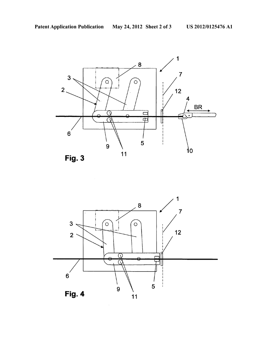 DEVICE FOR TRANSFERRING A BAND-SHAPED WEFT MATERIAL - diagram, schematic, and image 03