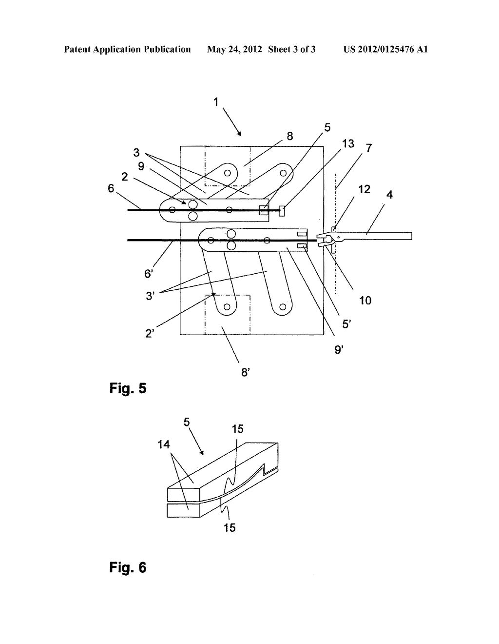 DEVICE FOR TRANSFERRING A BAND-SHAPED WEFT MATERIAL - diagram, schematic, and image 04