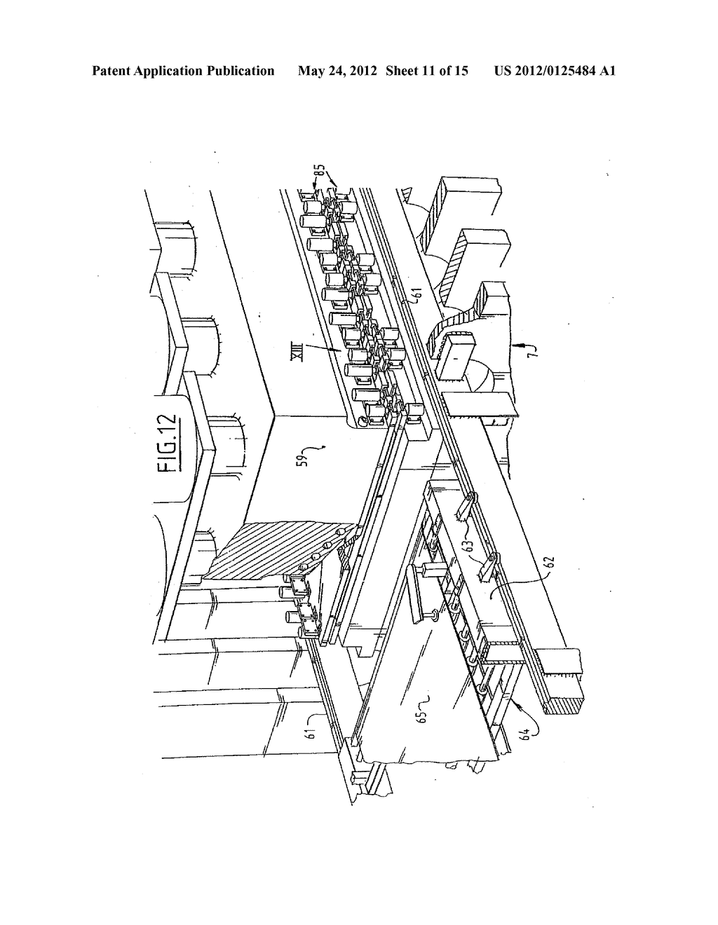 METHOD AND DEVICE FOR THE MOLDING OF WOOD FIBER BOARD - diagram, schematic, and image 12