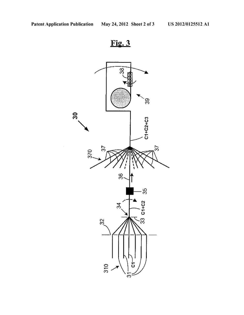 Three-Layer Cord, Rubberized In Situ, For A Tire Carcass Reinforcement - diagram, schematic, and image 03