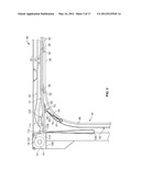 HINGED BOTTOM ROLLER ASSEMBLY AND COUNTERBALANCE MECHANISM FOR OVERHEAD     DOOR diagram and image