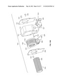 HINGED BOTTOM ROLLER ASSEMBLY AND COUNTERBALANCE MECHANISM FOR OVERHEAD     DOOR diagram and image