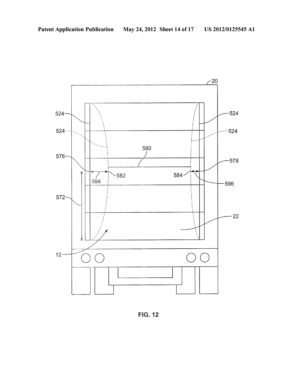 HINGED BOTTOM ROLLER ASSEMBLY AND COUNTERBALANCE MECHANISM FOR OVERHEAD     DOOR - diagram, schematic, and image 15