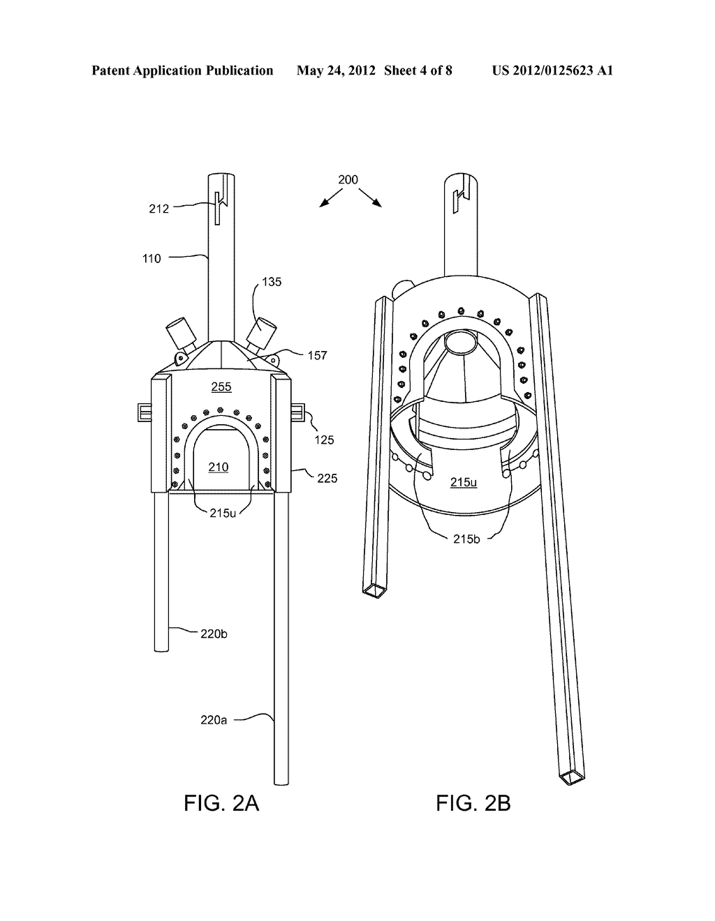 COLLECTOR FOR CAPTURING FLOW DISCHARGED FROM A SUBSEA BLOWOUT - diagram, schematic, and image 05