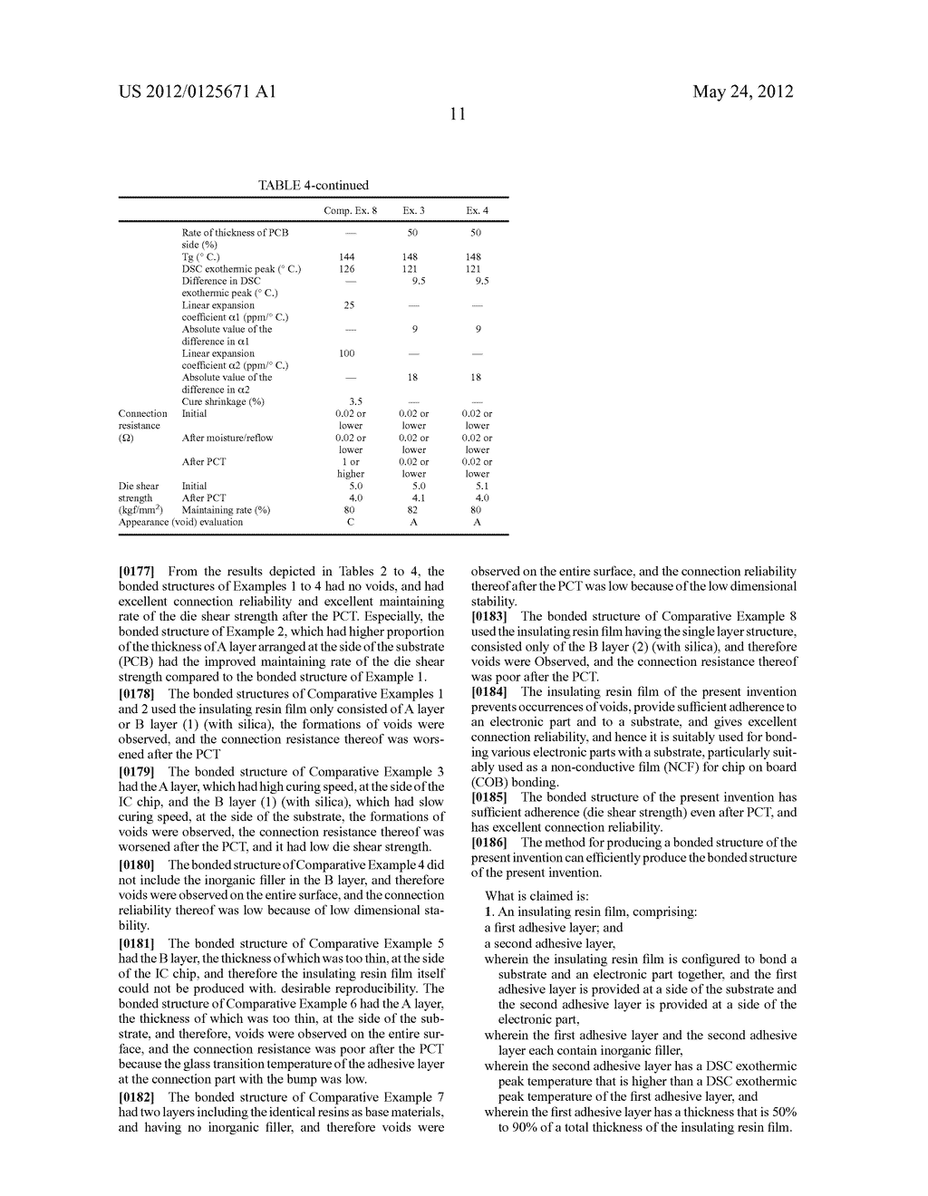 Insulating Resin Film, Bonded Structure Using Insulating Resin Film, and     Production Method of Bonded Structure - diagram, schematic, and image 14