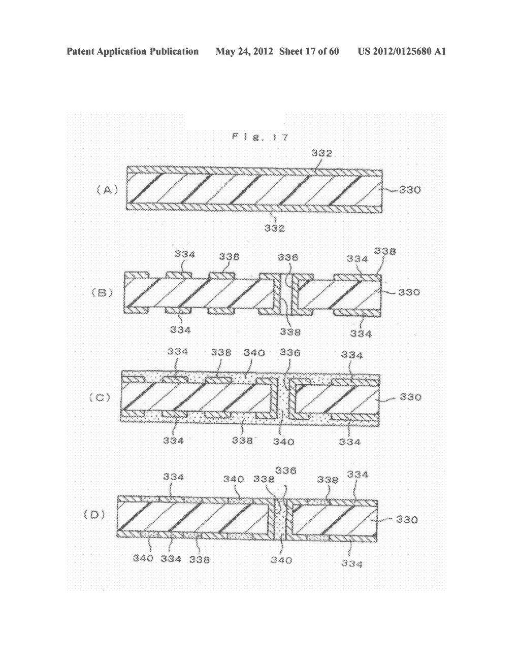 MULTILAYERED PRINTED CIRCUIT BOARD AND MANUFACTURING METHOD THEREOF - diagram, schematic, and image 18