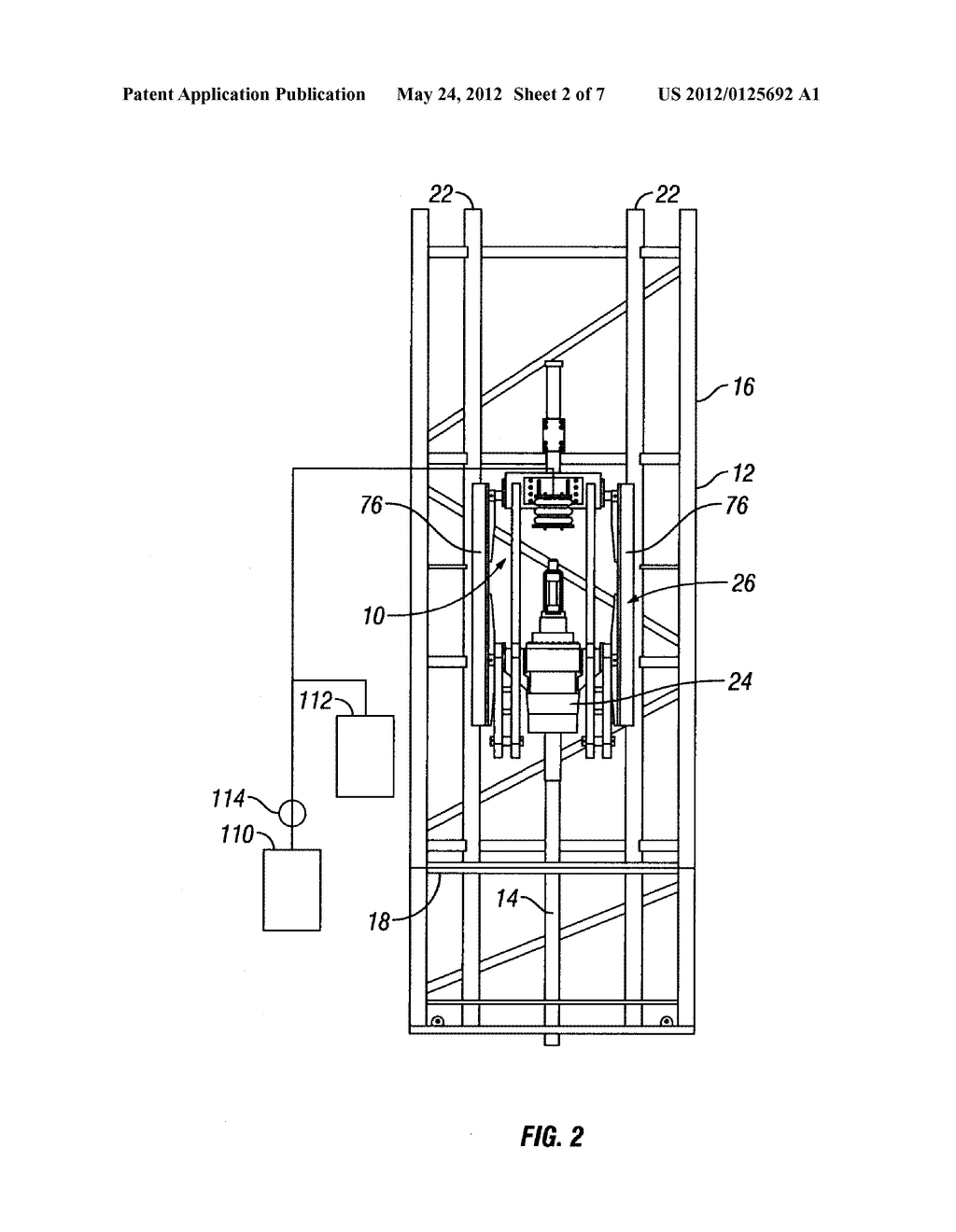 FORCE COMPENSATOR FOR TOP DRIVE ASSEMBLY - diagram, schematic, and image 03