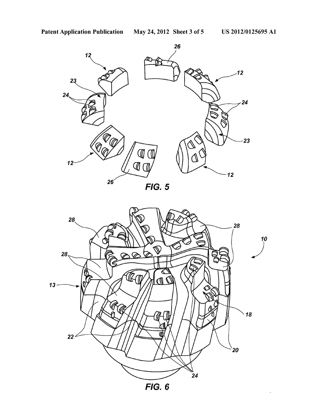 EARTH-BORING TOOLS INCLUDING REPLACEABLE CUTTING STRUCTURES AND RELATED     METHODS - diagram, schematic, and image 04