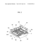 FRAME STRUCTURE FOR MOUNTING BATTERY MODULE IN VEHICLE diagram and image