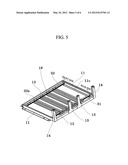 FRAME STRUCTURE FOR MOUNTING BATTERY MODULE IN VEHICLE diagram and image